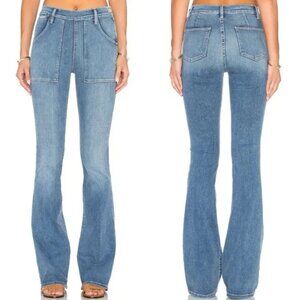 FRAME Denim Le Flare De Francoise In Greenfield Size 25